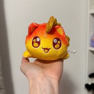 Aphmau MeeMeows Seahorse Cat plush toy from the "Under the Sea" collection